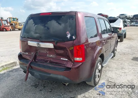 2015 Honda Pilot Ex-L z USA, uszkodzony, nr VIN 5FNYF3H54FB027733
